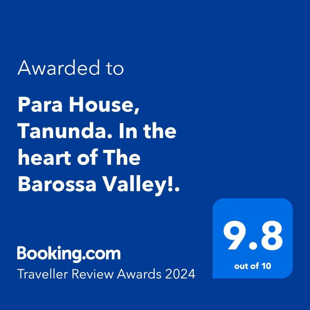 Para House, Tanunda. In The Heart Of The Barossa Valley!. Villa Buitenkant foto